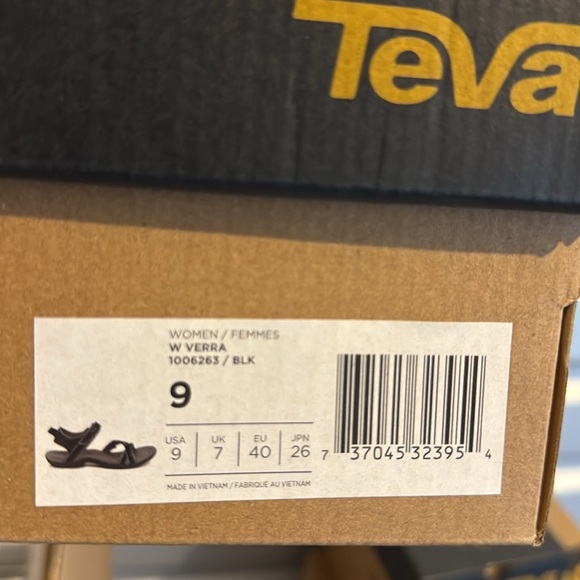 New in box Teva Women's Verra Adjustable Straps Sandal Size 7, 8, 9.5 - Picture 12 of 12